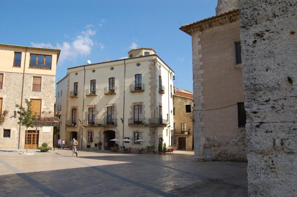 Hotel Comte Tallaferro Besalú Exterior foto